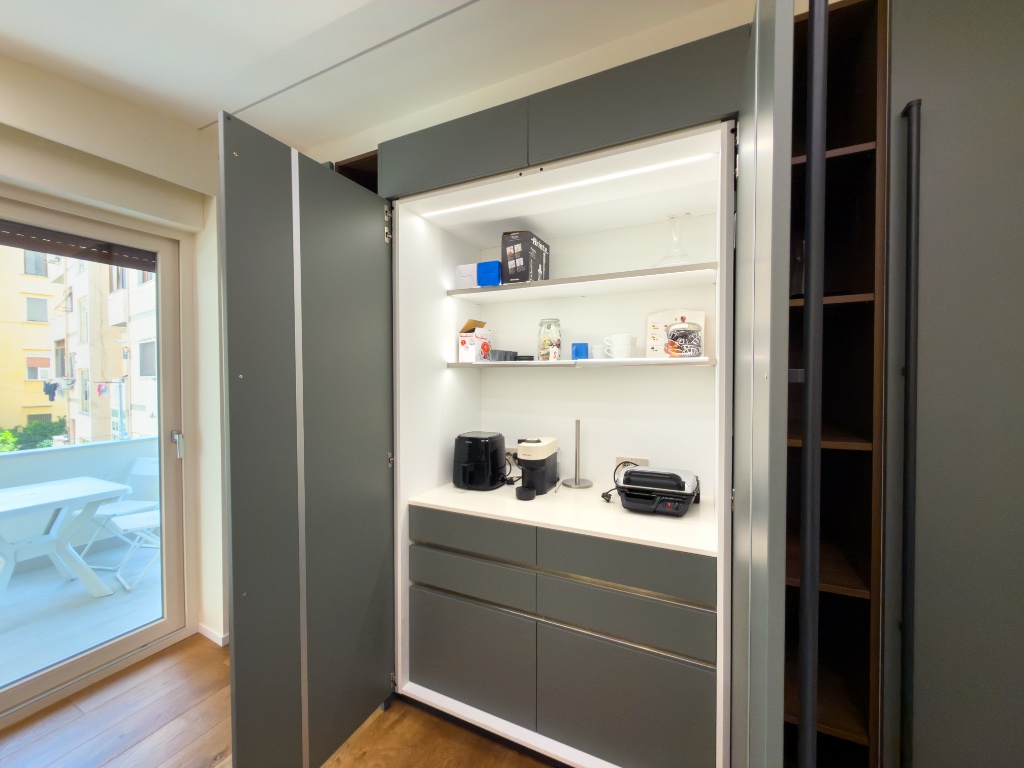 Progetto Cucina con Isola in Legno
