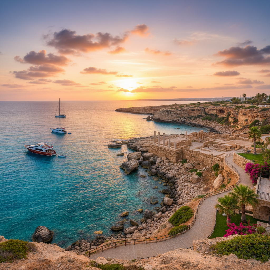 Mediterrane Retreat-Atmosphäre in Südzypern