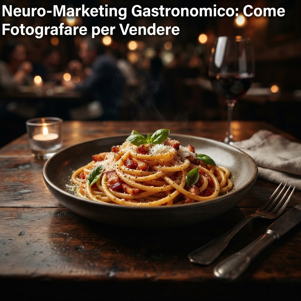 Neuro-Marketing Gastronomico: Come Fotografare per Vendere