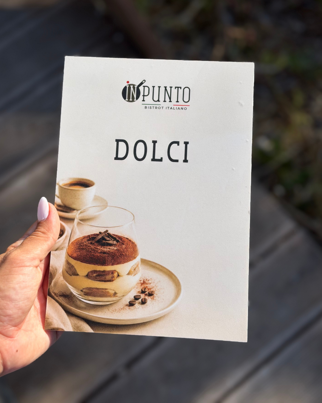 Design Mise · Dolci · In Punto