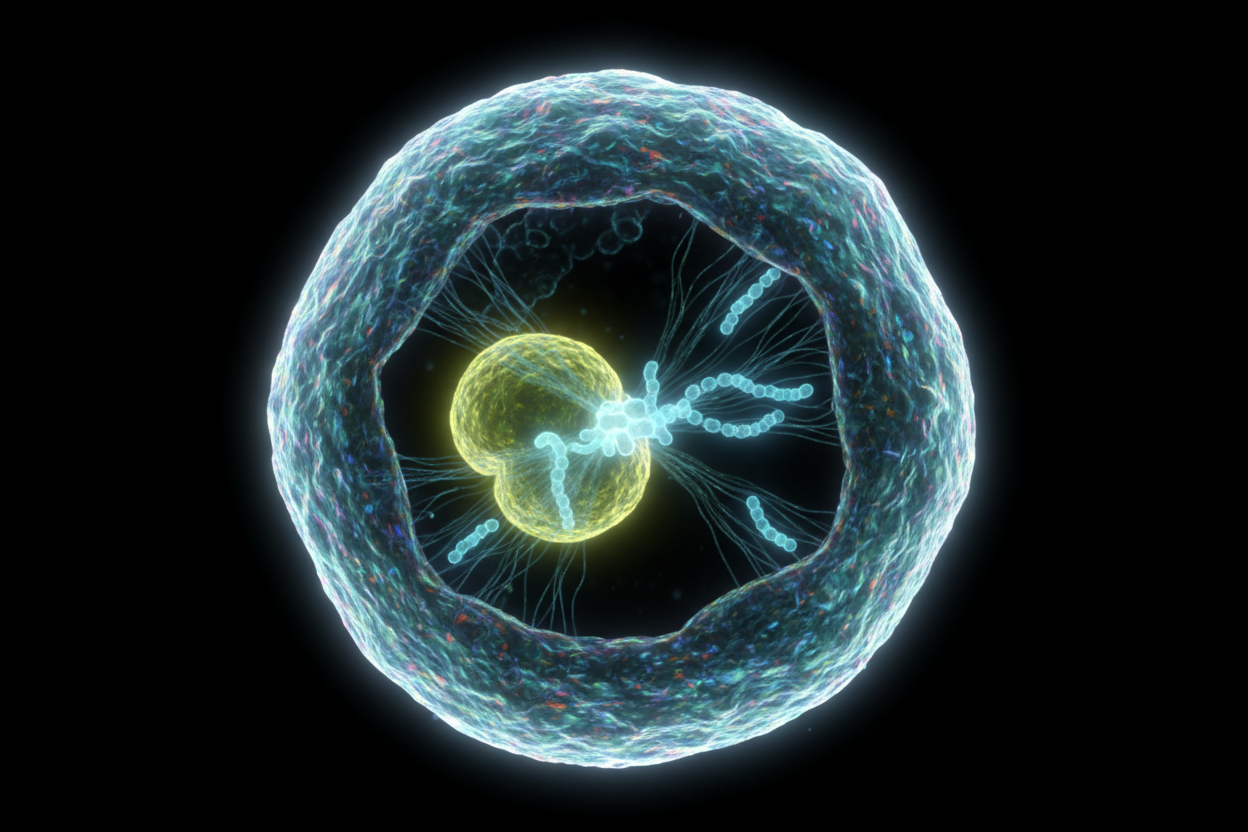 Cell undergoing mitosis — Biotech