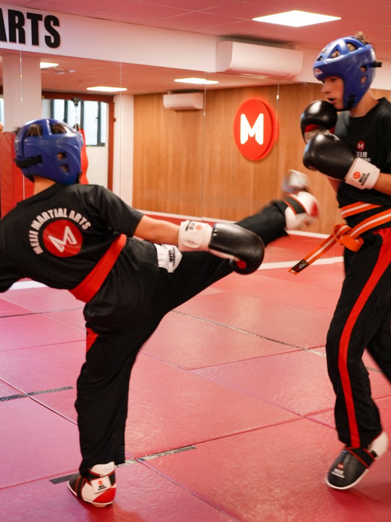 Teens Sparring