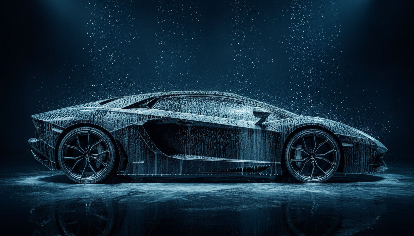 Premium exterior car washing service in Abu Dhabi