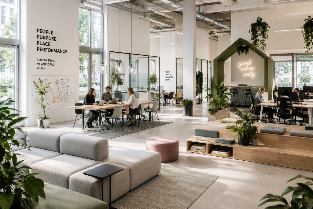 Arbeits-
welten &
Raum