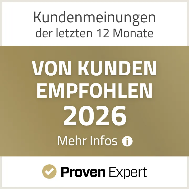 Anerkennung unserer Arbeit. 4