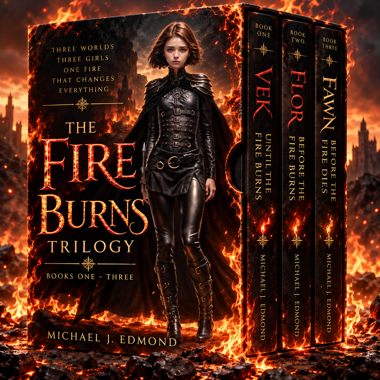 The Fire Burns Trilogy