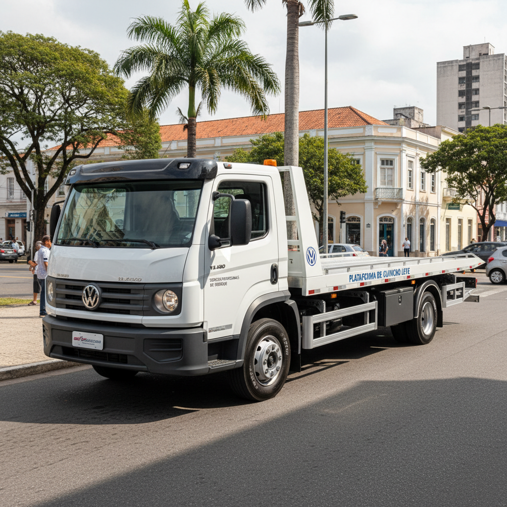VW Delivery 11.180 2026 com plataforma de guincho leve
