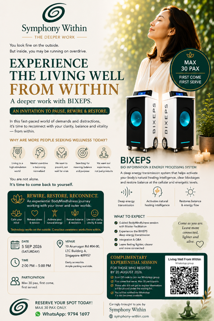 Living Well From Within — a deeper work with BIXEPS (English)