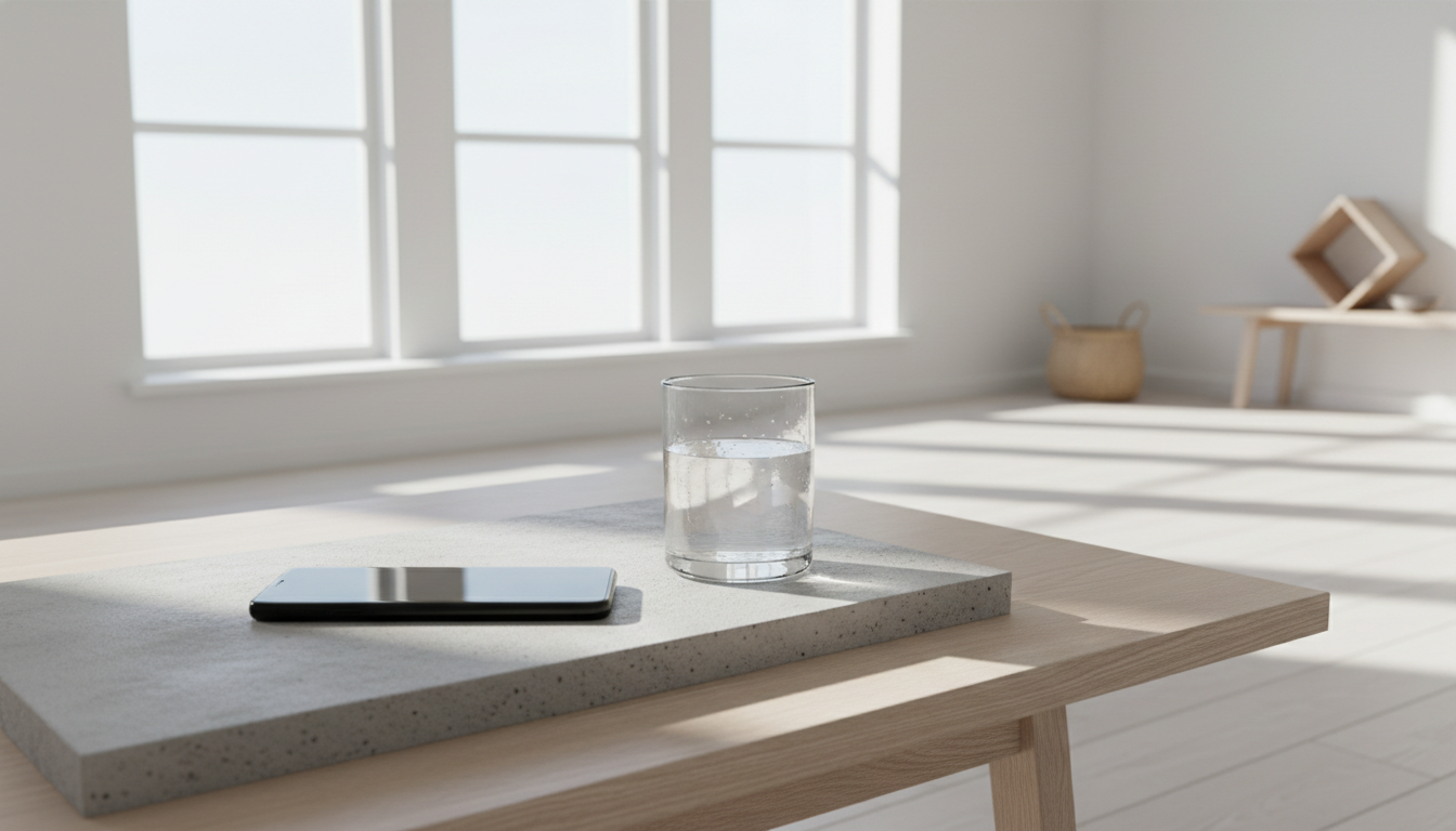 Swedish lifestyle with mobile device
