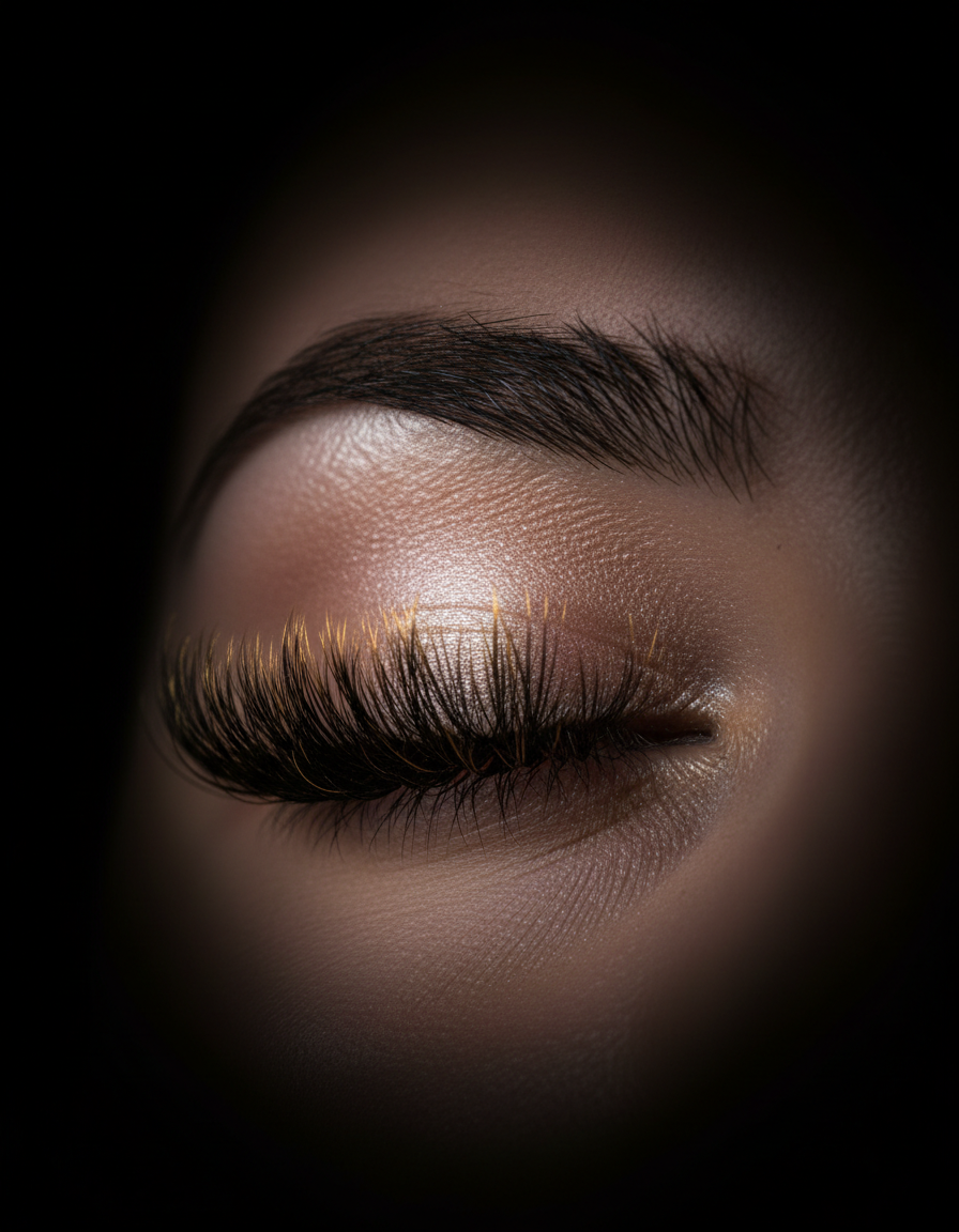Luxury lash extension application by Ges_Beautified Chicago