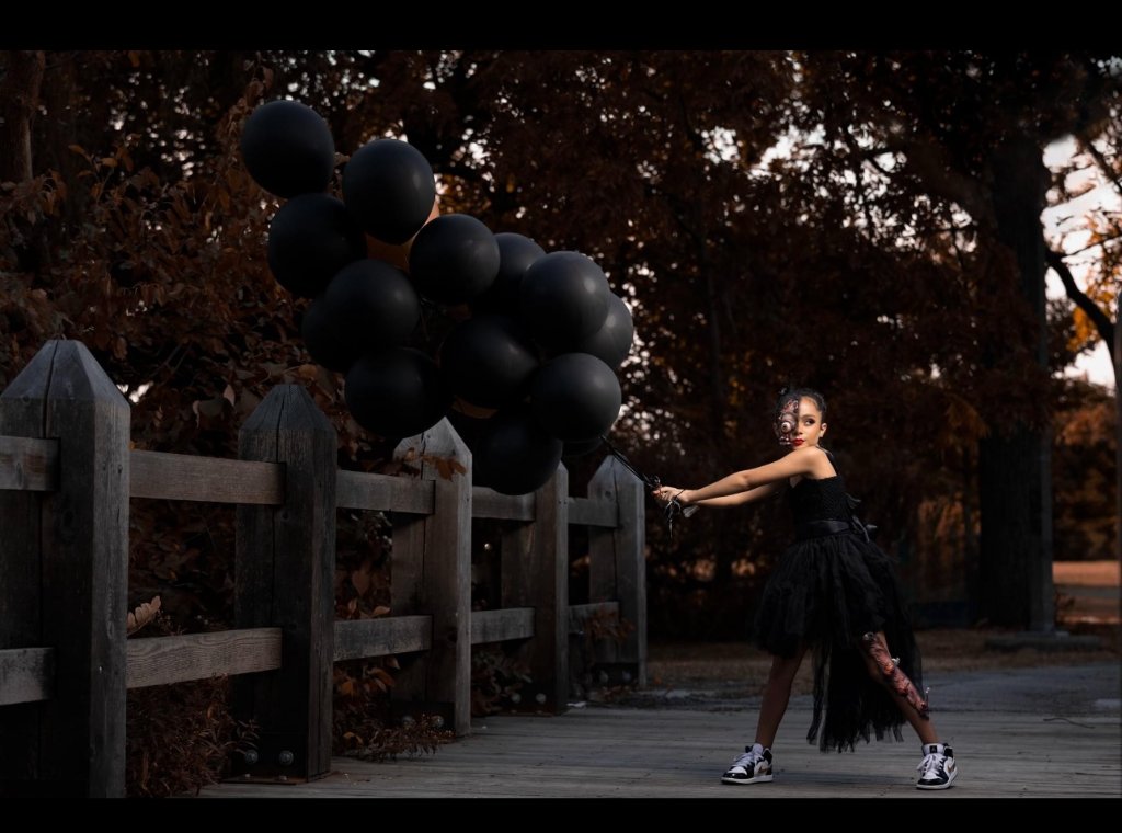 Halloween editorial makeup by Ges Beautified