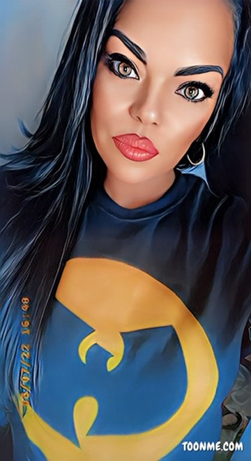 Comic book special effects makeup by Ges Beautified