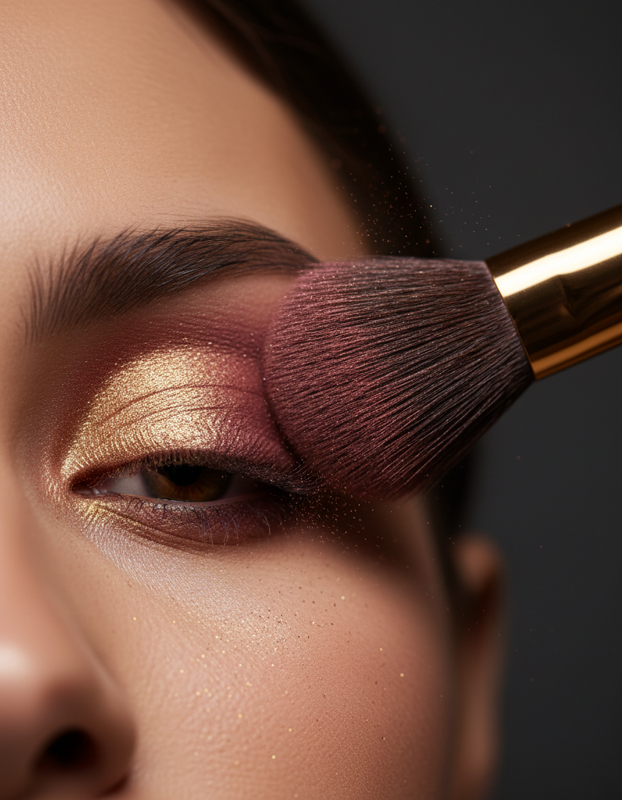 Professional makeup application by Gesenia Mendez Chicago makeup artist