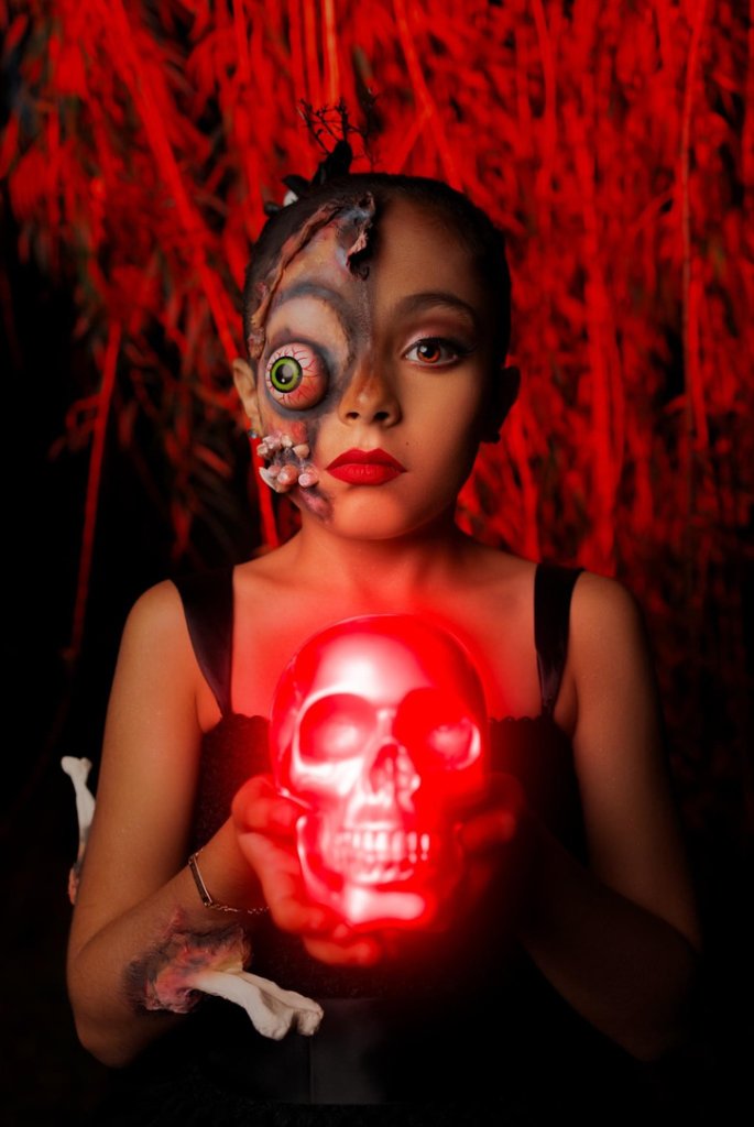 Special effects Halloween makeup by Ges Beautified