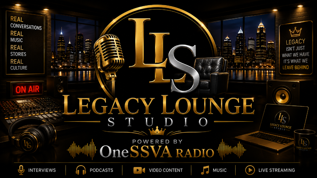 Legacy Lounge Studio — Powered by OneSSVA Radio