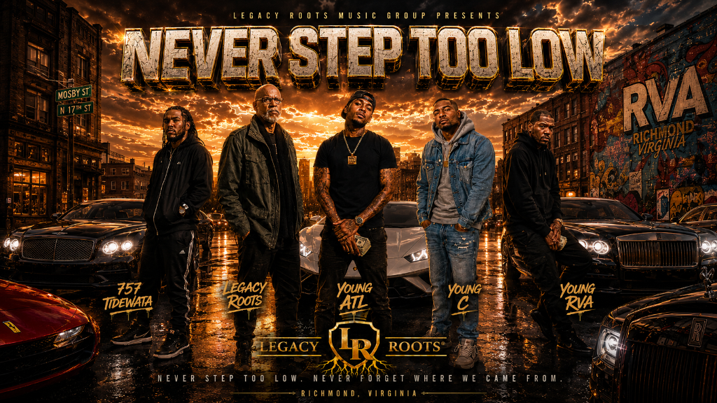 Never Step Too Low — Album Cover 2026