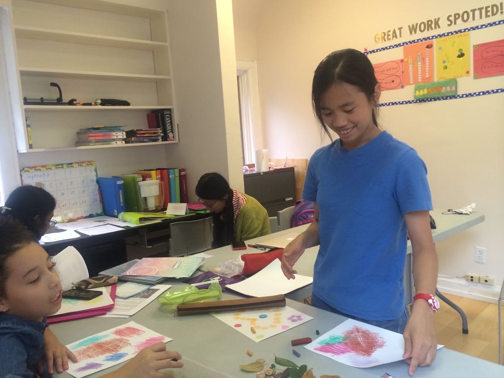 Art class activity