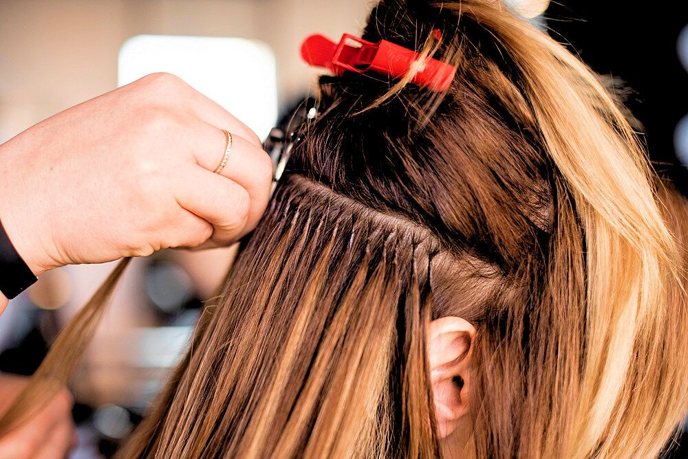 Hair Extensions Styling