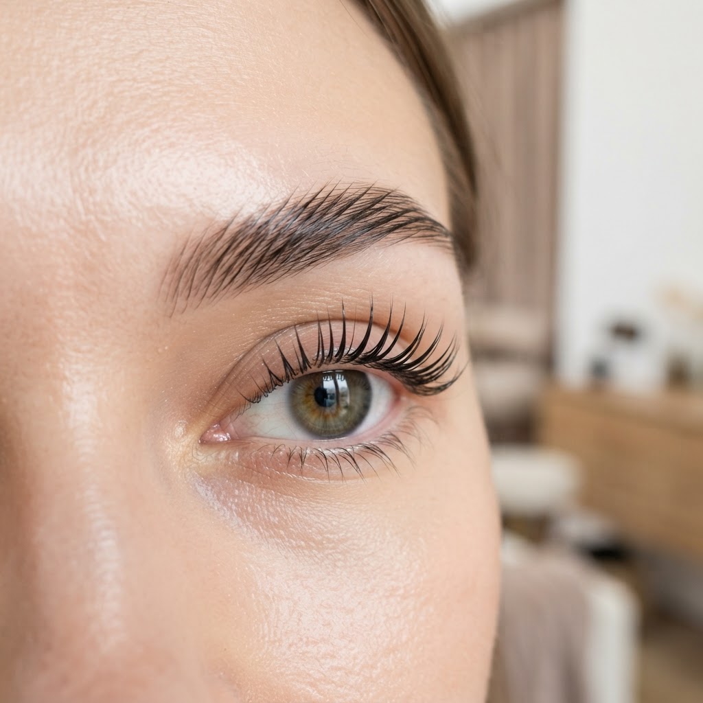 Laminacja rzęs brwi Warszawa Bielany Bemowo ProfiNails przygotowanie pielęgnacja