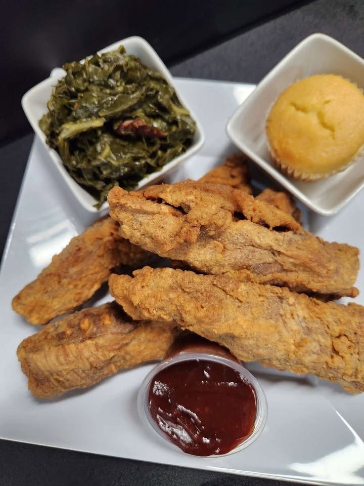 Fried Rib Dinner