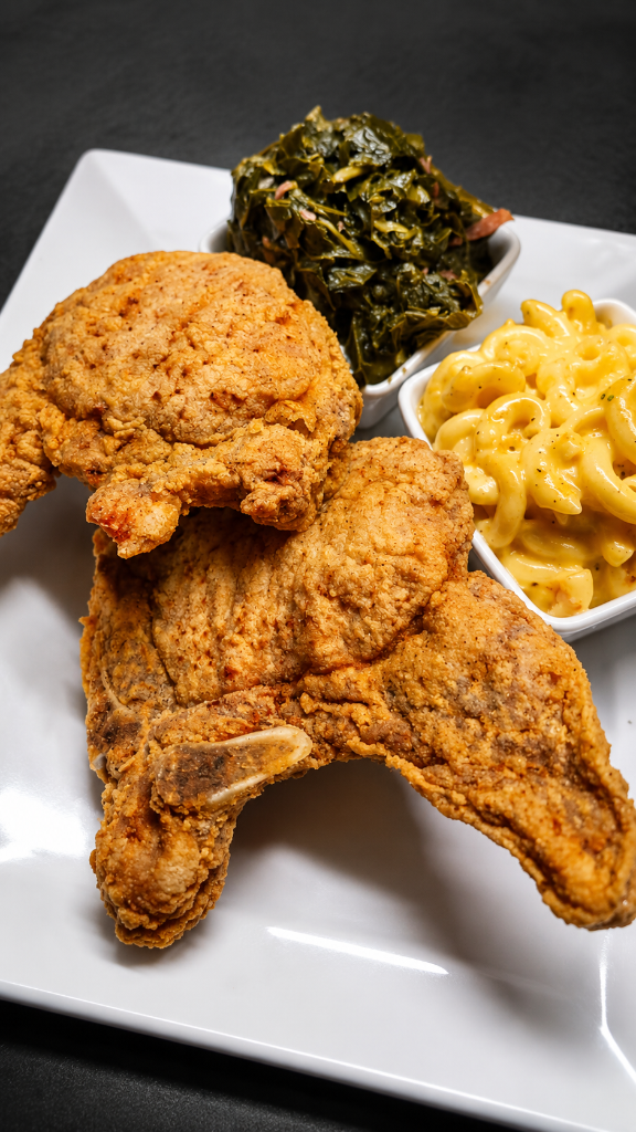 Jackson's fried chicken dinner