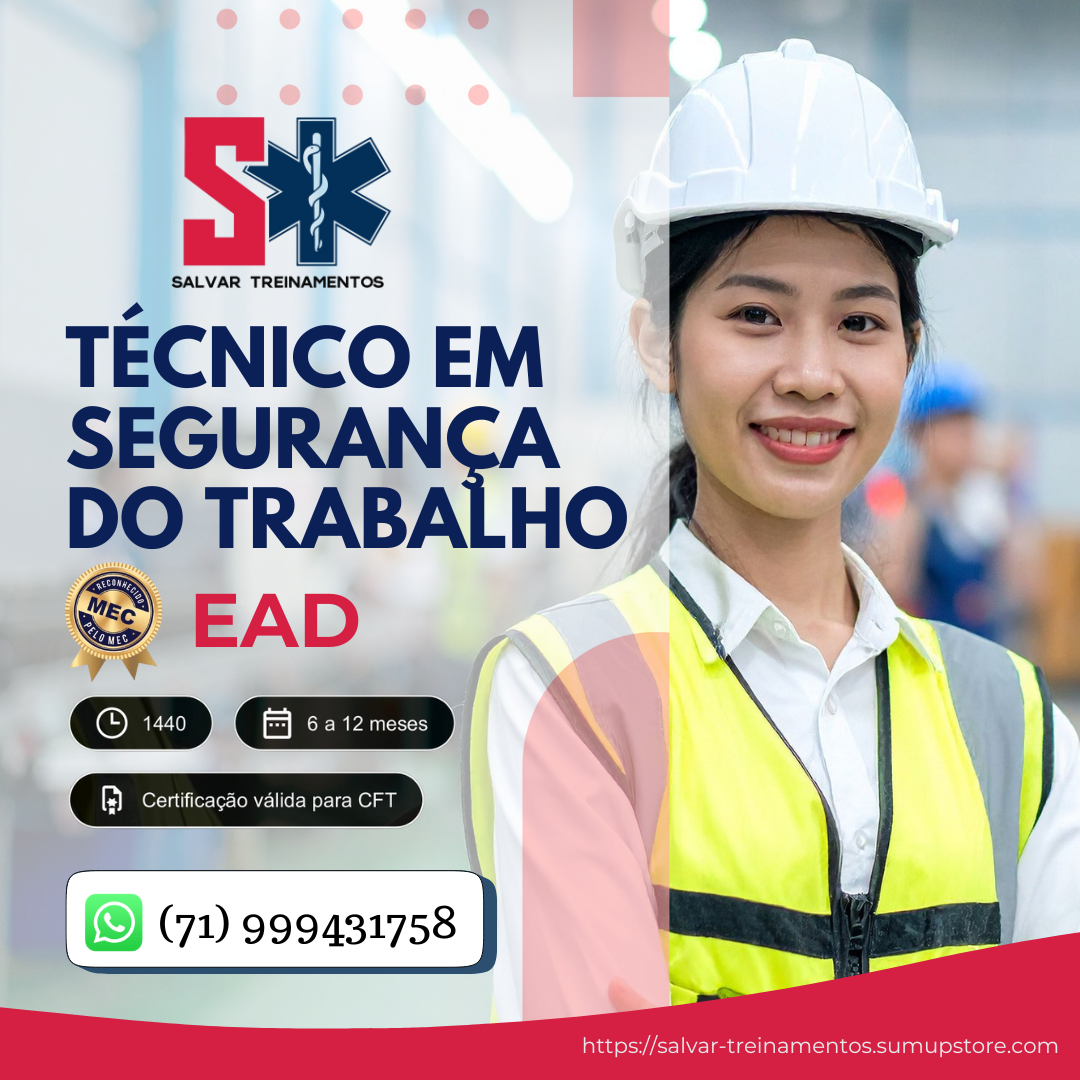Curso Técnico em Segurança do Trabalho EAD