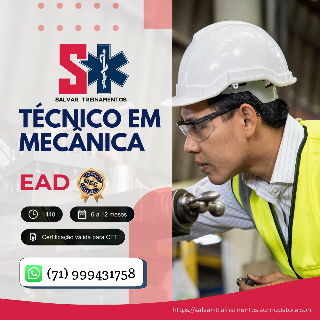 Curso Técnico em Mecânica EAD
