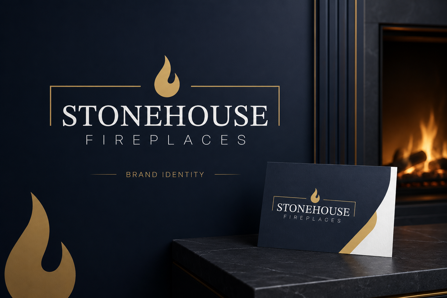 Stonehouse Fireplaces — Brand Identity