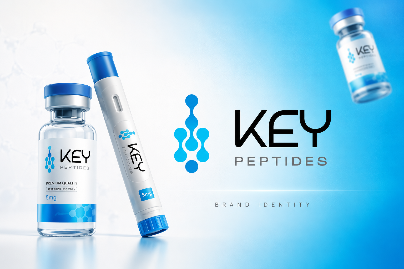 KEY Peptides — Brand Identity