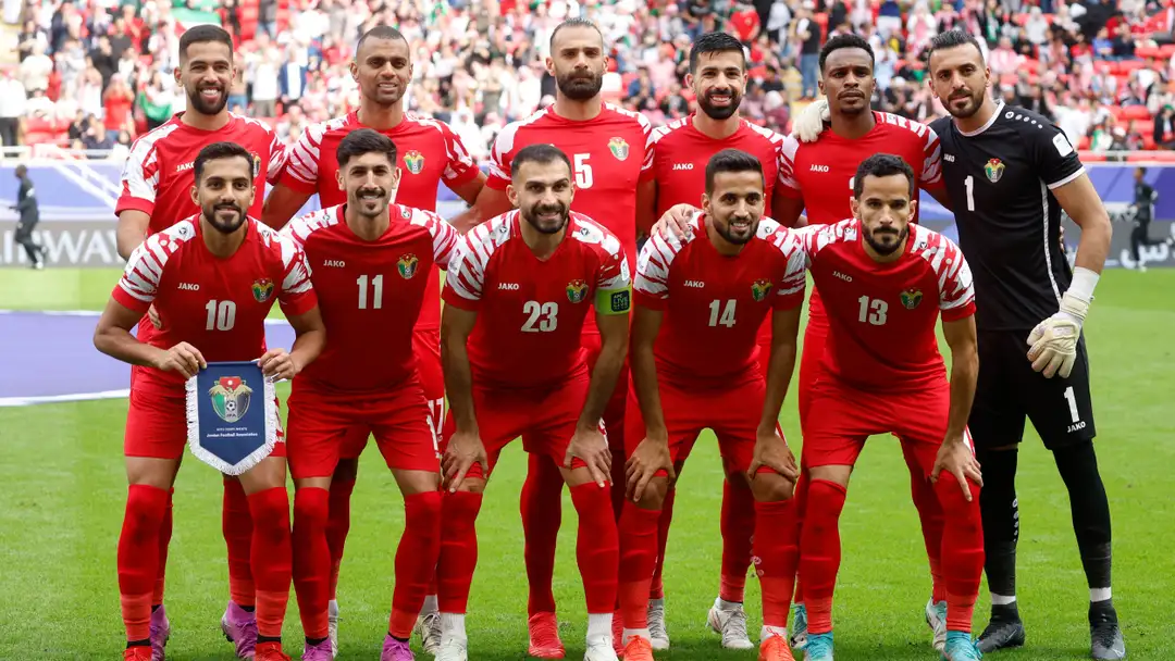 Jordan national football team squad photo