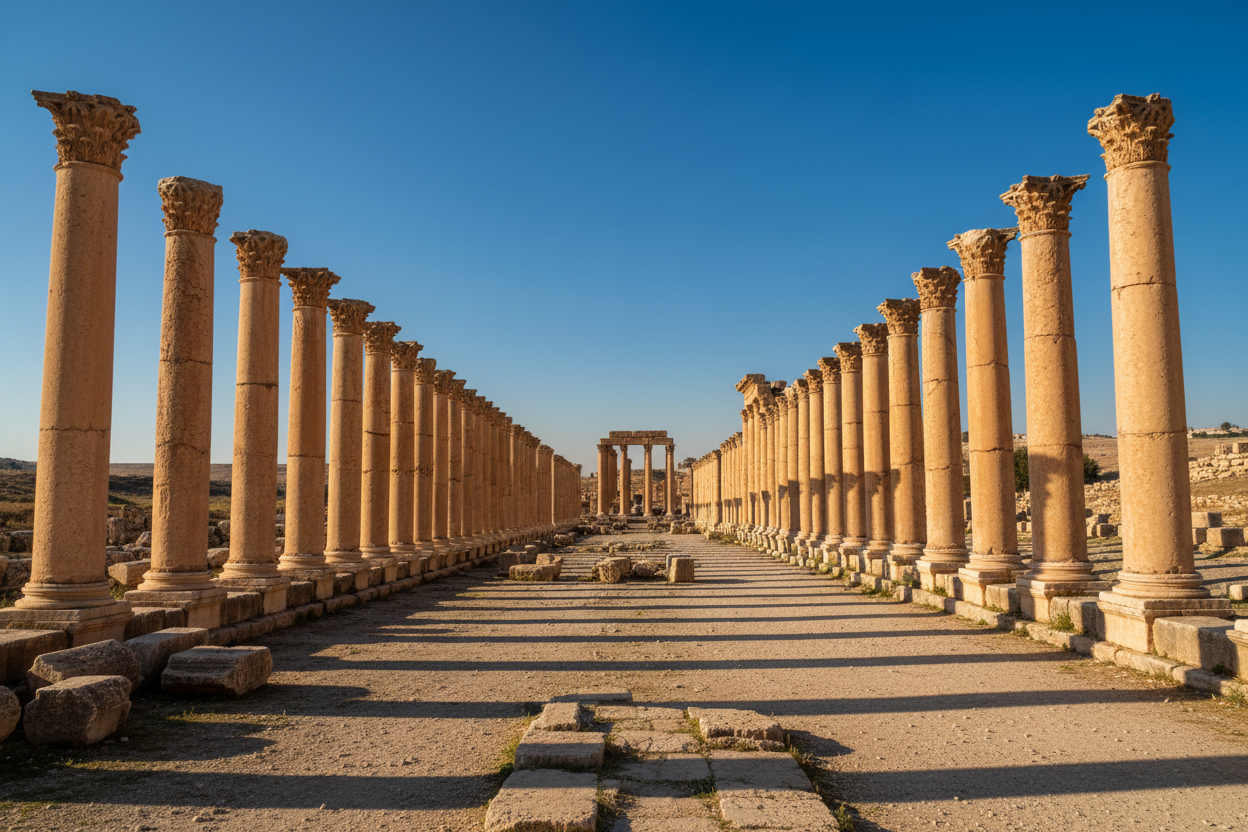 Roman ruins of Jerash, Jordan