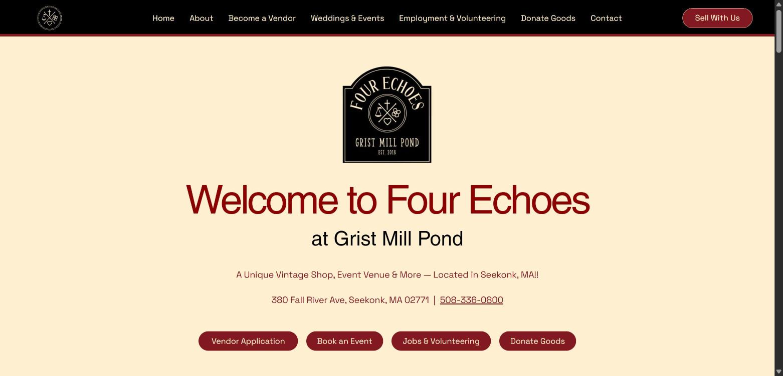 Four Echoes at Grist Mill Pond