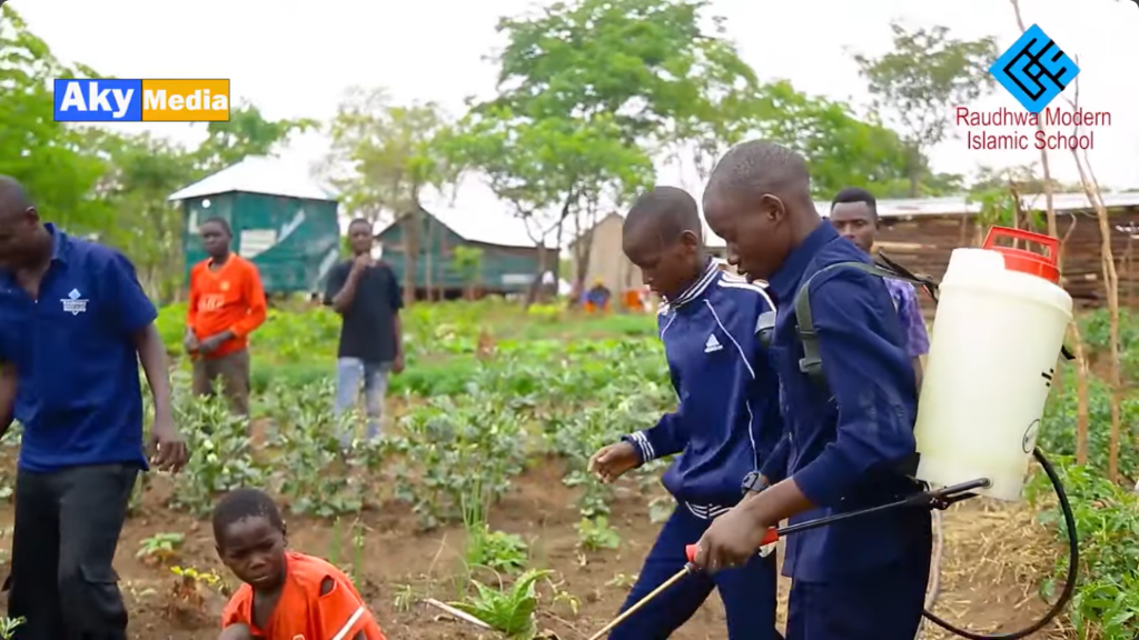 Agriculture — Students Farming