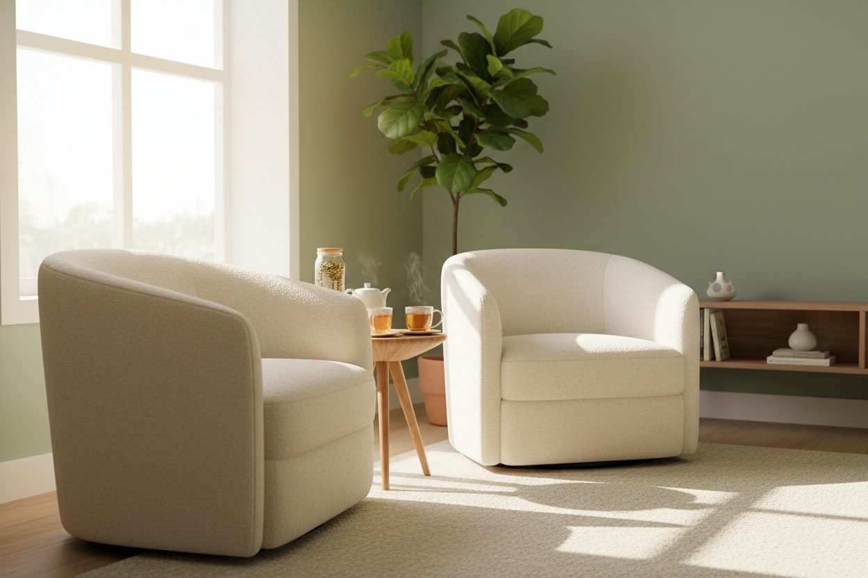 Warm consultation space