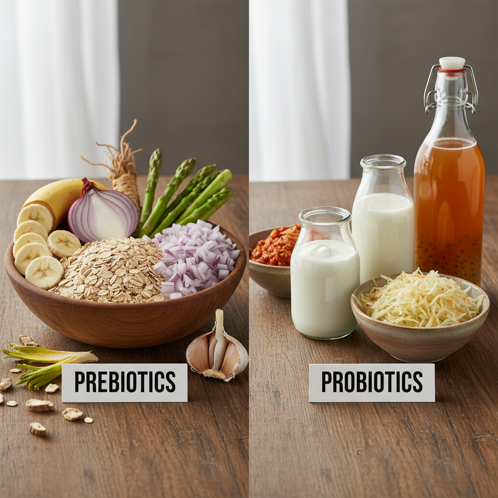 Prebiotics vs probiotics – what's the difference?