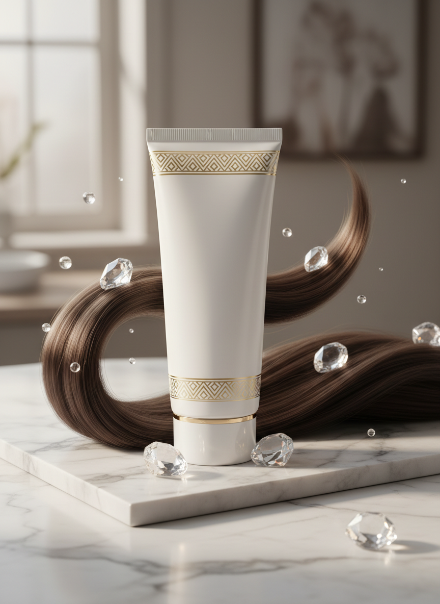 Olieny Silk Frizz Control Cream for smooth damaged hair repair