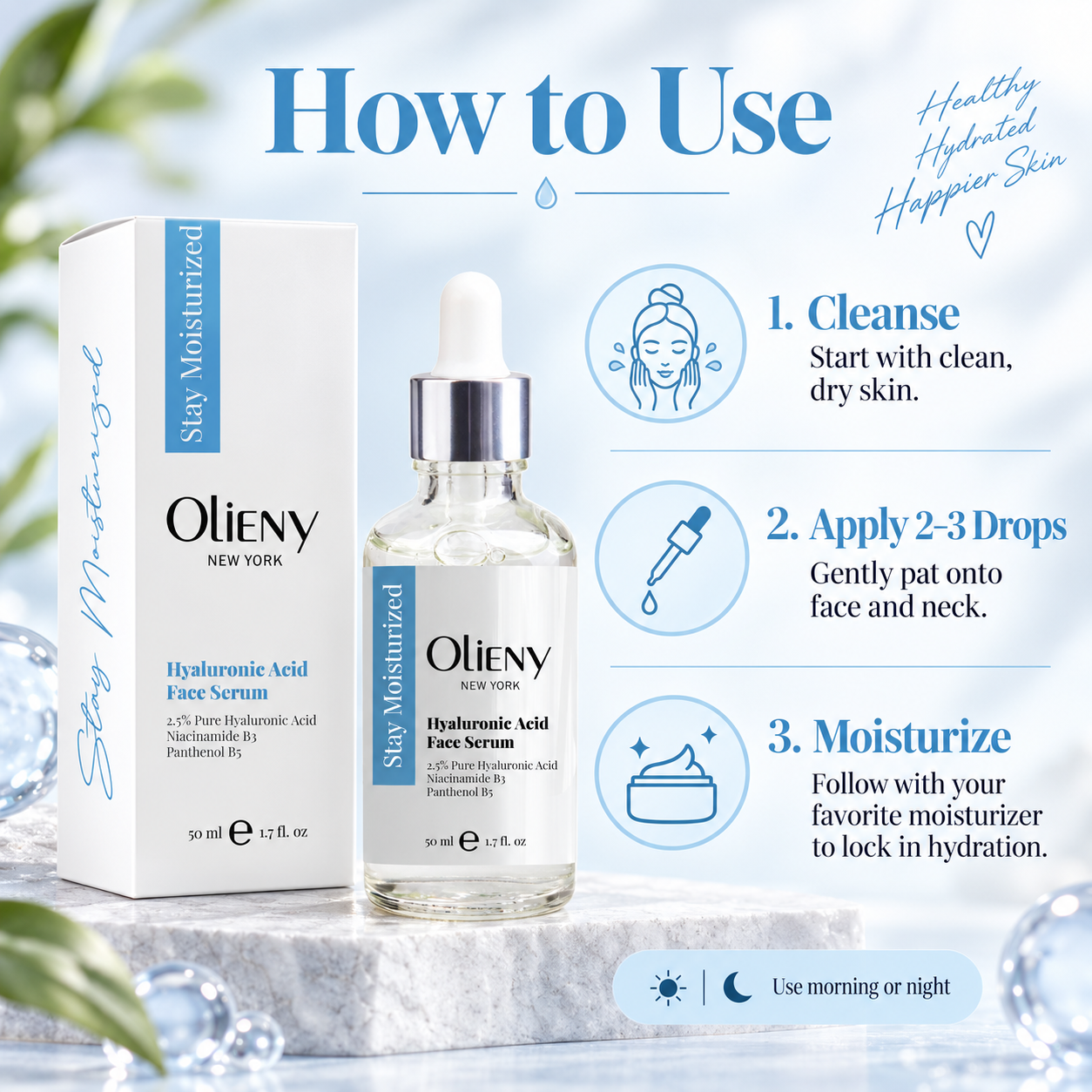 Stay Moisturized Hyaluronic Acid