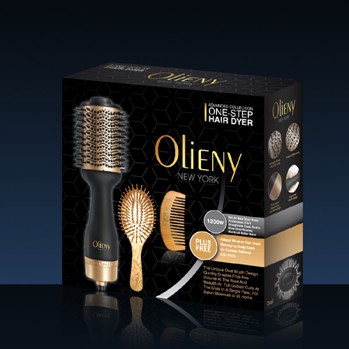 Olieny One-Step Hair Dryer box packaging