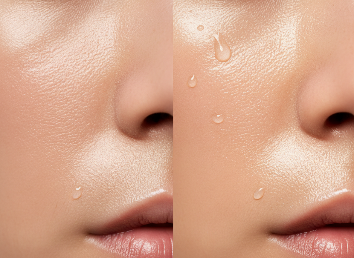 Radiant glowing skin showing real results from Olieny vitamin C and retinol serums