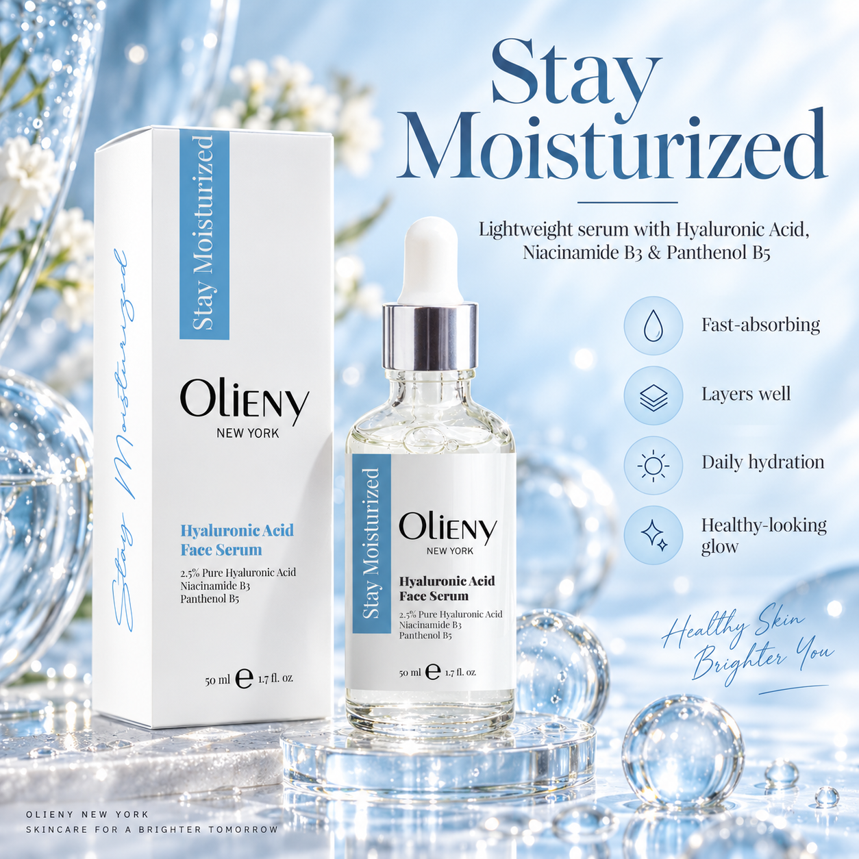 Stay Moisturized Hyaluronic Acid
