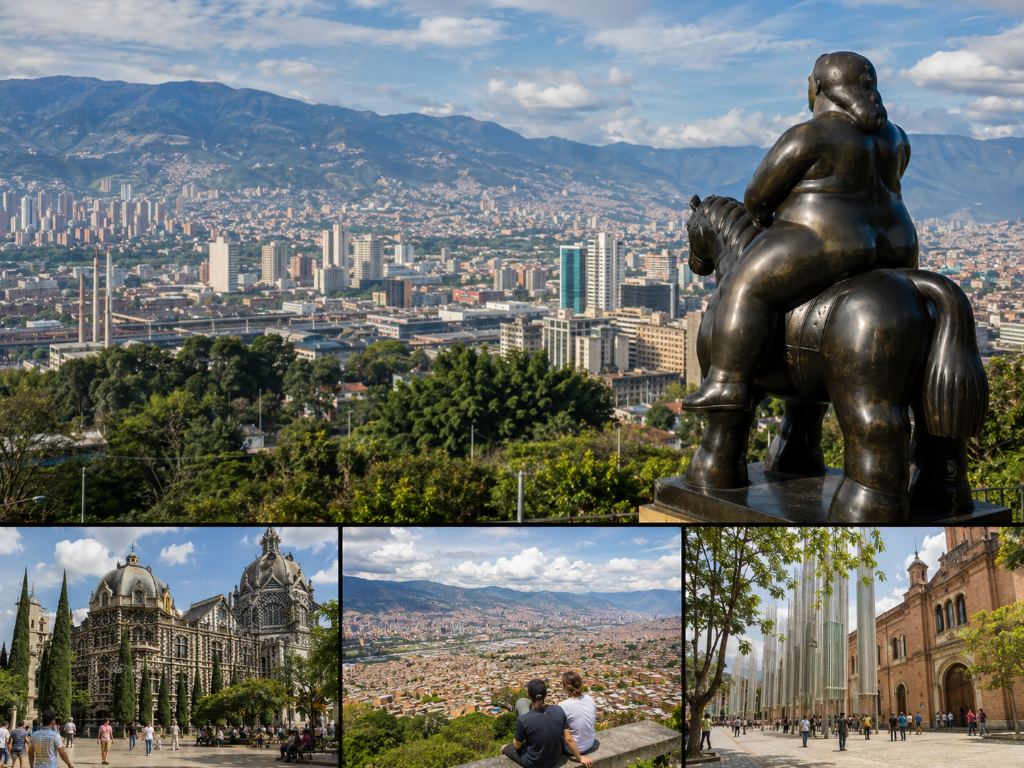 Private Medellín city tour with panoramic city views and cultural landmarks