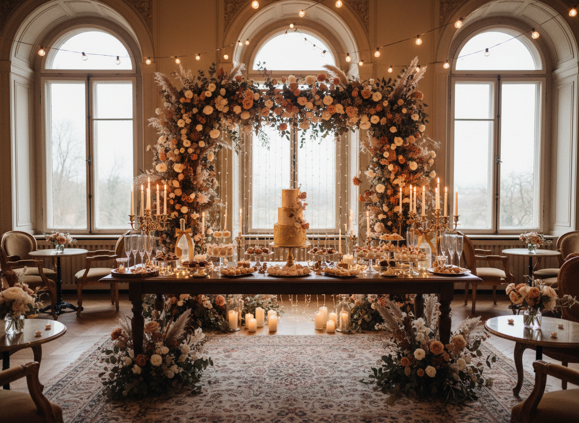Elegant private celebration design and decoration in Utah by HALLAKBALI®