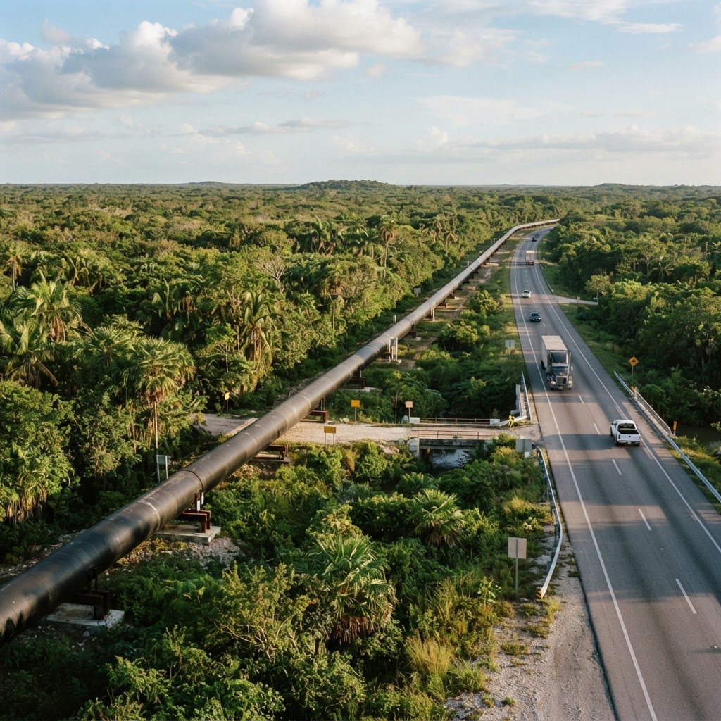Gasoducto Mayakan al 65%: cómo leer la infraestructura energética para el mercado inmobiliario