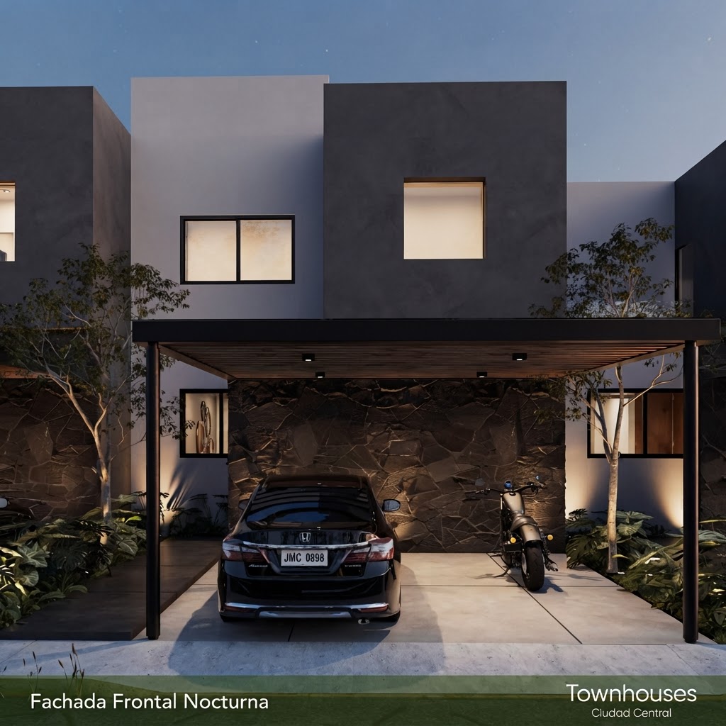 Privada Jade Townhouses en Ciudad Central: Casas en preventa en el oriente de Mérida