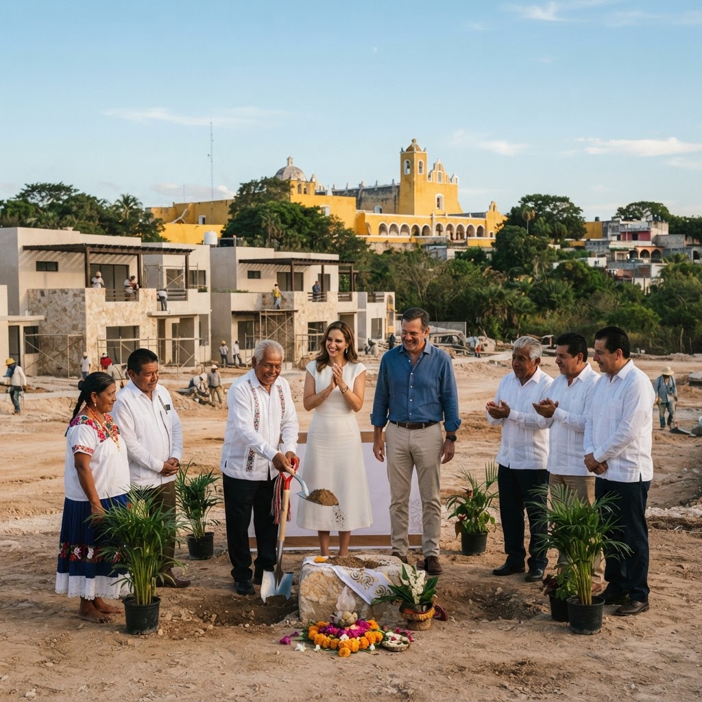 Aldea Izamal coloca su primera piedra: cómo leer una nueva inversión residencial en Yucatán