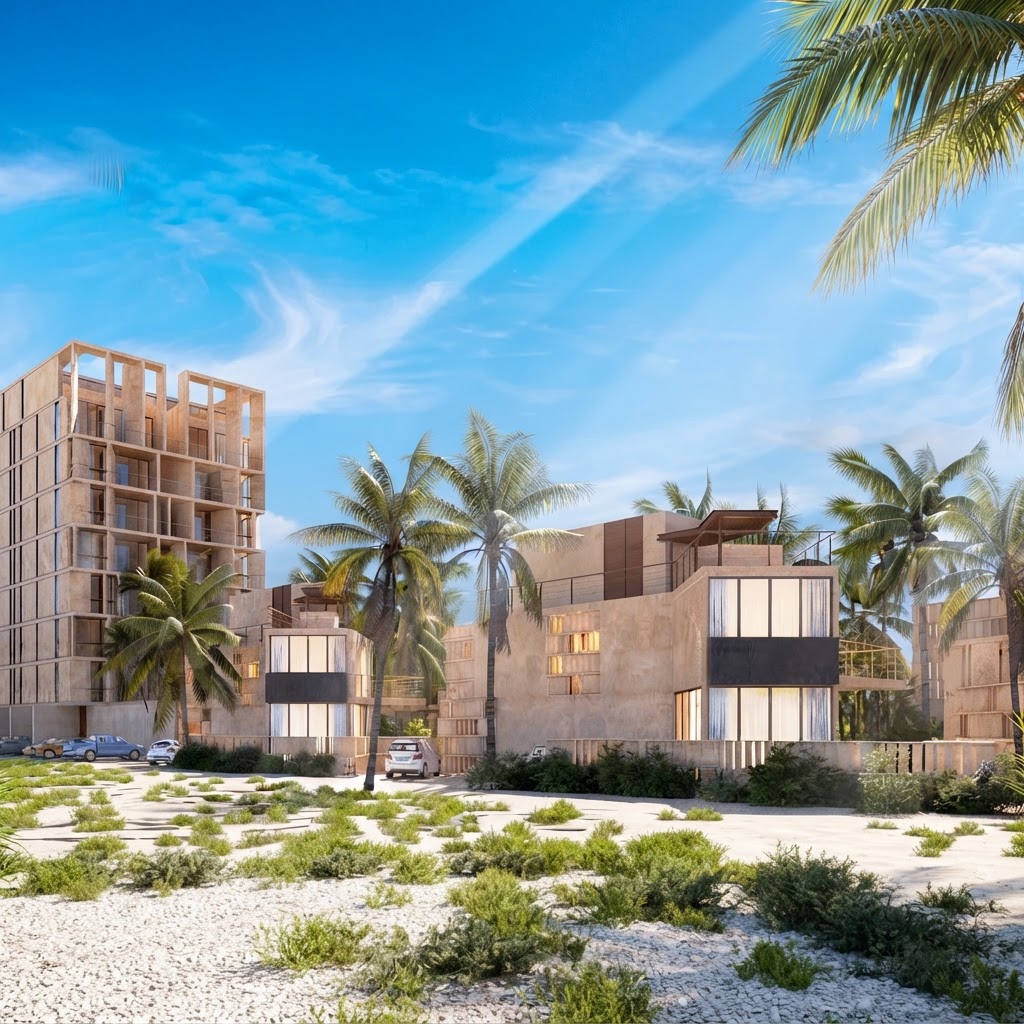 Bajareque Villas: Inversión inmobiliaria junto al mar en Telchac, Yucatán