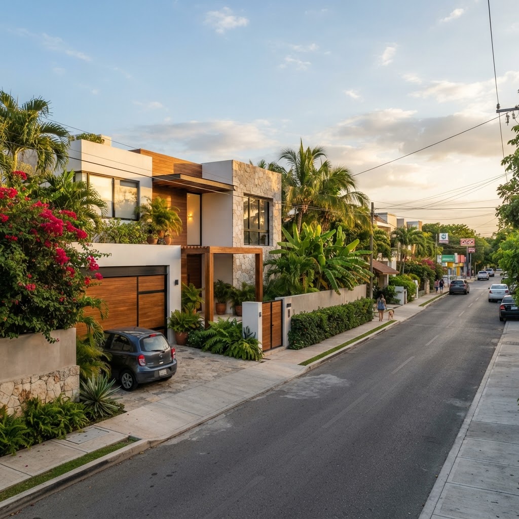 Casa terminada en una zona residencial del norte de Mérida
