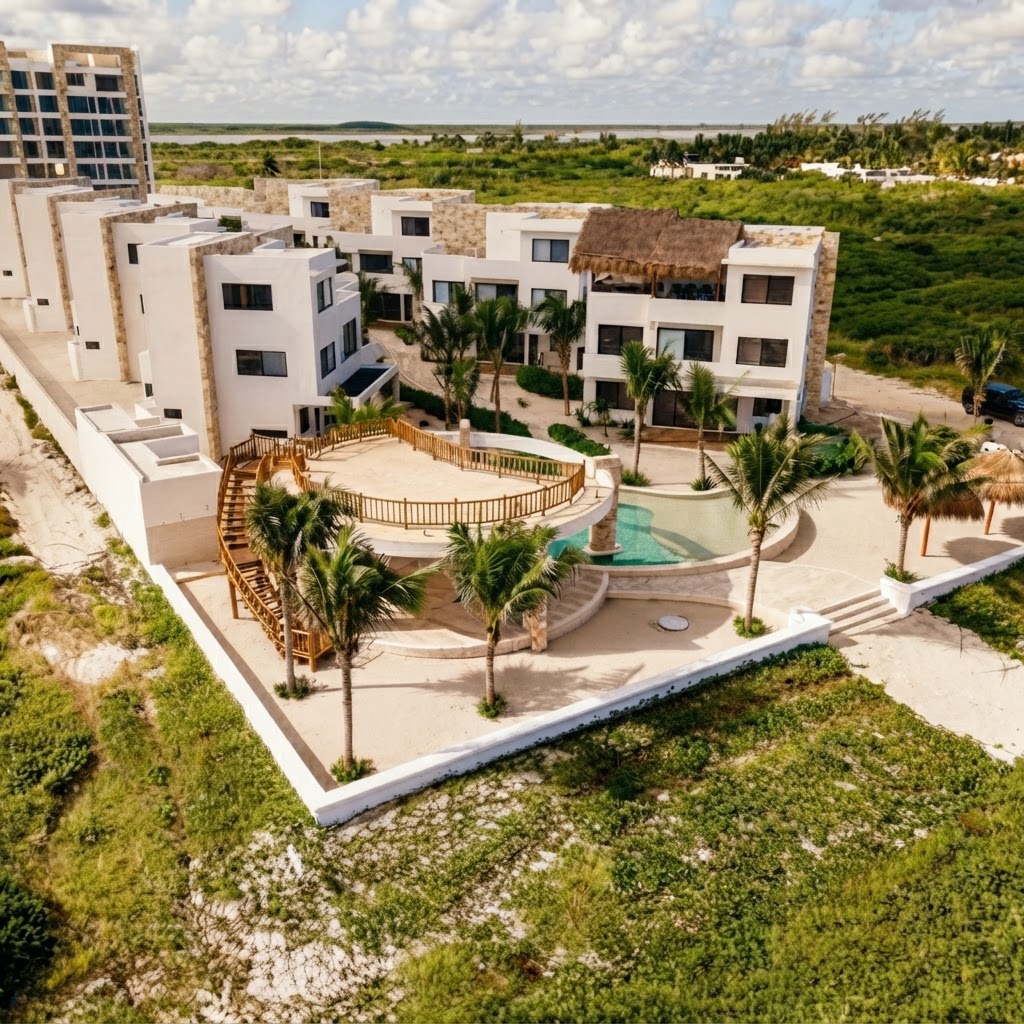 Amenidades y espacios de Bocana Villas en Yucatán