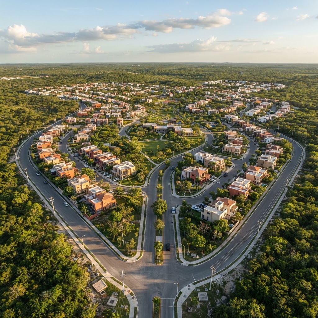 Desarrollo residencial planificado cerca de Mérida