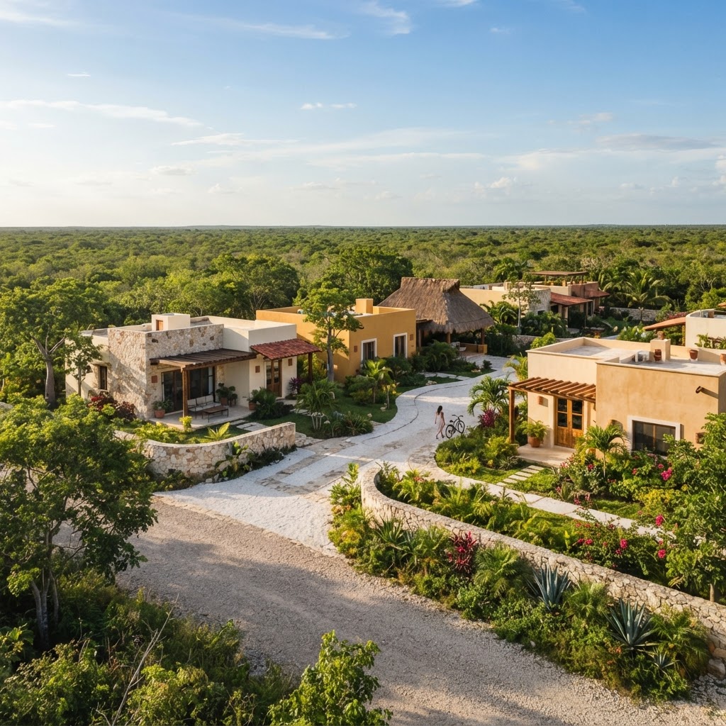 Imagen editorial sobre inversión residencial en Yucatán